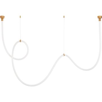 Step Into Design SNAKE MD1021-4 gold Висяща лампа 1x60W/LED 3000K IP20