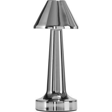 Step Into Design TAVOLO ST-8127T/B SILVER Масичка лампа 1x3W/LED IP20