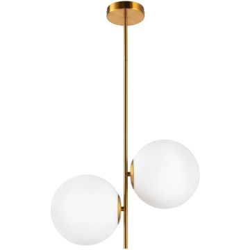 Step Into Design VENUS ST-5025-2 BRASS Таванна лампа 2x60W/E27 IP20