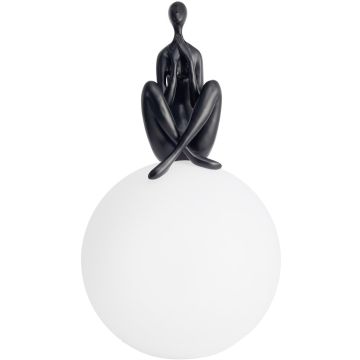 Step Into Design WOMAN ST-6020-C black Масичка лампа 1x40w/E27 IP20