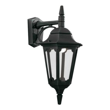 Elstead Lighting PARISH PR2-BLACK Светильник за стена 1x60W/E27 IP44