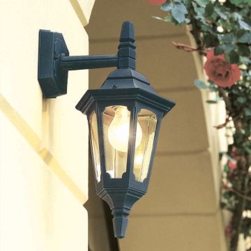 Elstead Lighting PARISH PRM2-BLACK Светильник за стена 1x60W/E27 IP44