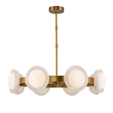 Quintiesse Alonso QN-ALONSO8-VBS-AR Люстра 1x28W/LED 3000K 1130lm IP20