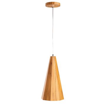 Quintiesse Angular QN-ANGULAR-P-S-TEAK Висяща лампа 1x40W/E27 IP20