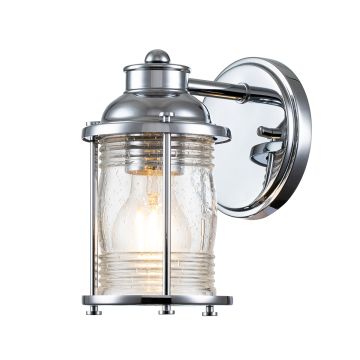 Quintiesse ASHLAND BAY QN-ASHLANDBAY1-PC-BATH Светильник за стена 1x60W/E27 IP44