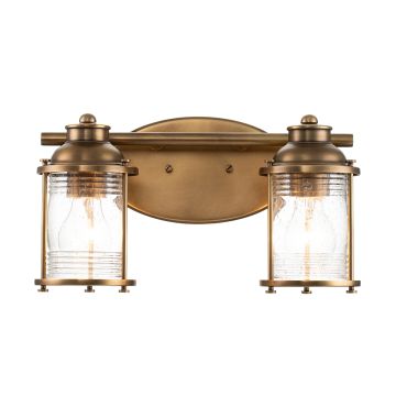 Quintiesse ASHLAND BAY QN-ASHLANDBAY2-NBR-BATH Светильник за стена 2x60W/E27 IP44