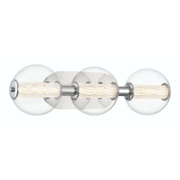 Quintiesse Atomo QN-ATOMO-3W-PC Светильник за стена 1x13W/LED 3000K 1160lm IP44