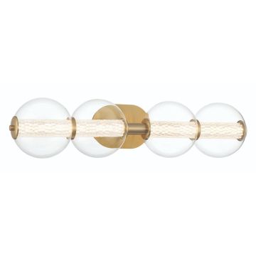 Quintiesse Atomo QN-ATOMO-4W-BG Светильник за стена 1x18,5W/LED 3000K 1782lm IP44