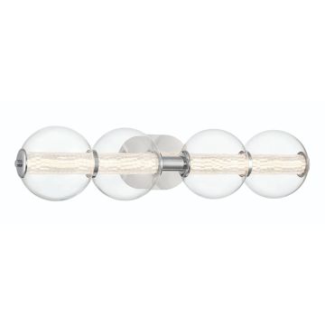 Quintiesse Atomo QN-ATOMO-4W-PC Светильник за стена 1x18,5W/LED 3000K 1782lm IP44