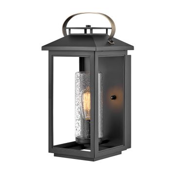 Quintiesse ATWATER QN-ATWATER-M-BK Светильник за стена 1x60W/E27 IP44