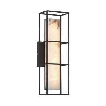 Quintiesse Blakley QN-BLAKLEY-M-BK Светильник за стена 1x13W/LED 3000K 800lm IP44