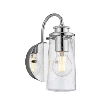 Quintiesse BRAELYN QN-BRAELYN1-PC Светильник за стена 1x40W/E27 IP44