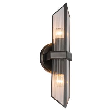 Quintiesse Cairo QN-CAIRO-2WB-UBZ-CR Светильник за стена 2x60W/E27 IP20