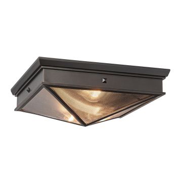 Quintiesse Cairo QN-CAIRO-F-M-UBZ-CR Таванен светилник 2x40W/E27 IP20