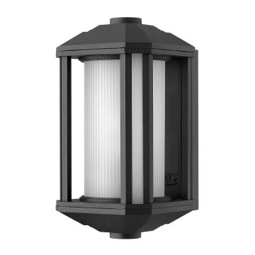 Quintiesse CASTELLE QN-CASTELLE-S-BLK Светильник за стена 1x60W/E27 IP44