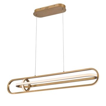 Quintiesse Demark QN-DEMARK-LP-BG Висяща лампа 1x58W/LED 3000K 2900lm IP20