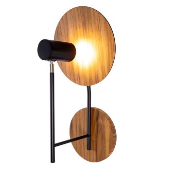 Quintiesse Dot QN-DOT-WB1-TEAK Светильник за стена 1x8W/GU10 IP20