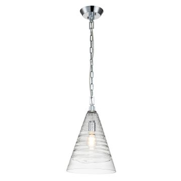 Quintiesse ELMORE QN-ELMORE-P-PC Висяща лампа 1x60W/E27