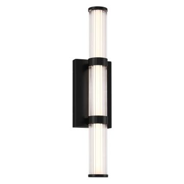 Quintiesse Fayton QN-FAYTON-M-BK Светильник за стена 1x21,6W/LED 3000K 1477lm IP44