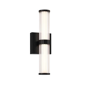 Quintiesse Fayton QN-FAYTON-S-BK Светильник за стена 1x14W/LED 3000K 985lm IP44