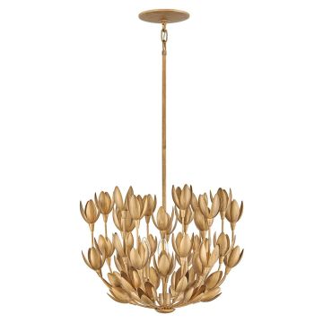 Quintiesse Flora QN-FLORA3-GD Висяща лампа 3x40W/E14 IP20