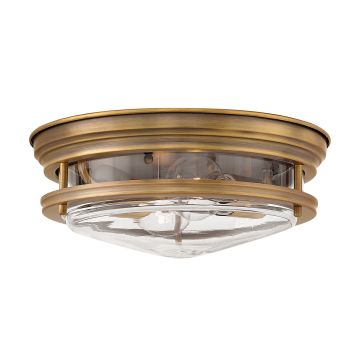 Quintiesse HADRIAN QN-HADRIAN-FS-BR-CLEAR Таванен светилник 2x40W/E27 IP44
