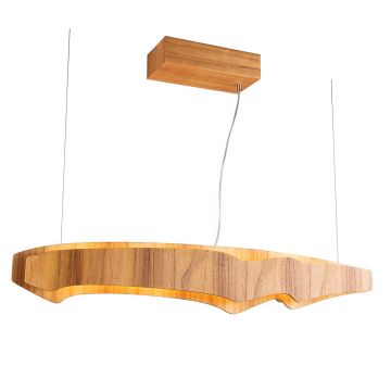 Quintiesse Horizon QN-HORIZON-LED-LP-100-TEAK Висяща лампа 1x46W/LED 3000K 2696lm IP20