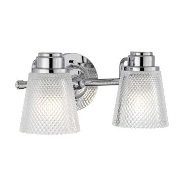 Quintiesse HUDSON QN-HUDSON2-BATH Светильник за стена 2x3,5W/G9 3000K 640LM IP44