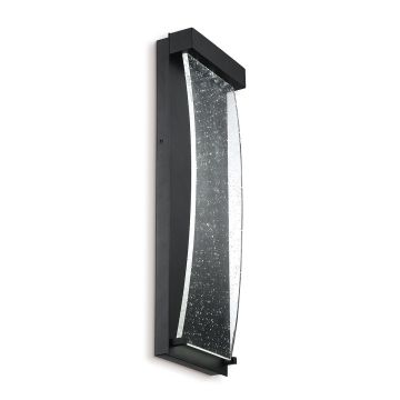 Quintiesse Kabo QN-KABO-S-BK Светильник за стена 1x6W/LED 3000K 120lm IP44