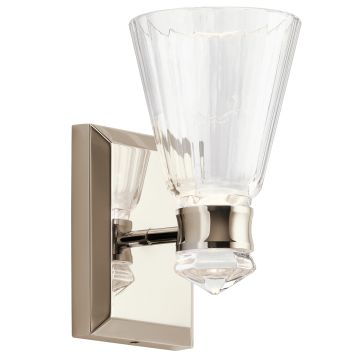 Quintiesse KAYVA QN-KAYVA1-PN Светильник за стена 1x8W/LED 3000k 650LM IP44