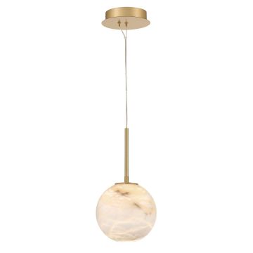 Quintiesse Kepler QN-KEPLER-1P-S-BG Висяща лампа 1x10W/LED 3000K 723lm IP20