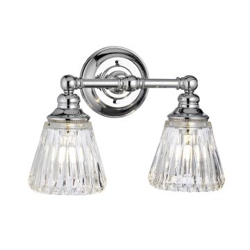 Quintiesse KEYNES QN-KEYNES2-BATH Светильник за стена 2x3,5W/G9 3000K 640LM IP44