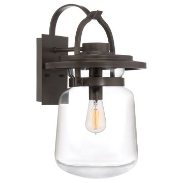 Quintiesse LASALLE QN-LASALLE-L-WT Светильник за стена 1x60W/E27 IP44