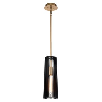 Quintiesse LINARA QN-LINARA-P-BK Висяща лампа 1x60W/E27