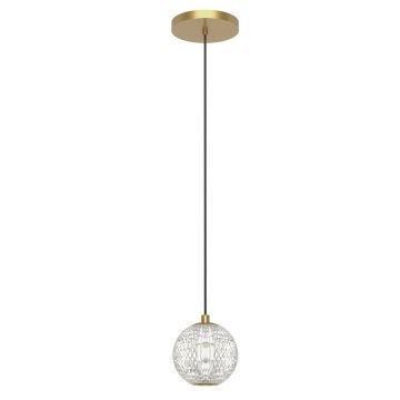 Quintiesse Marni QN-MARNI-1P-NBR Висяща лампа 1x5W/LED 3000K 250lm IP20