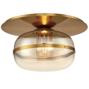 Quintiesse Nottingham QN-NOTTINGHAM-F-L-AB Таванен светилник 3x40W/E27 IP20