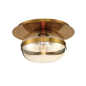 Quintiesse Nottingham QN-NOTTINGHAM-F-S-AB Таванен светилник 1x40W/E27 IP20