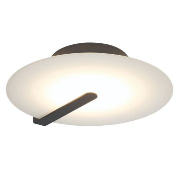 Quintiesse Nuvola QN-NUVOLA-F-M-BK Таванен светилник 1x18W/LED 3000K 800lm IP20