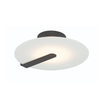 Quintiesse Nuvola QN-NUVOLA-F-S-BK Таванен светилник 1x14W/LED 3000K 520lm IP20