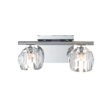 Quintiesse REGALIA QN-REGALIA2-PC-BATH Светильник за стена 2x3W/G9 3000k 600LM IP44
