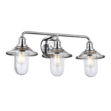 Quintiesse RIGBY QN-RIGBY3-BATH-PC Светильник за стена 3x40W/E27 IP44