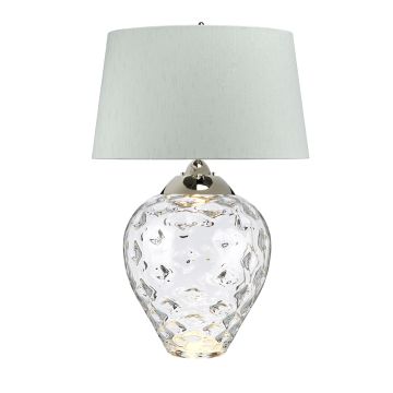 Quintiesse SAMARA QN-SAMARA-TL-LRG-CLR Масичка лампа 1x60W/E27+1x7W/GU10 3000K 620LM