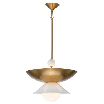 Quintiesse Saucer QN-SAUCER-4P-L-AB-OPAL Висяща лампа 3x40W/E14 IP20