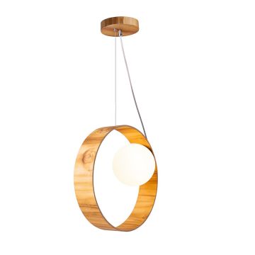 Quintiesse Sfera QN-SFERA-1P-TEAK Висяща лампа 1x40W/E27 IP20