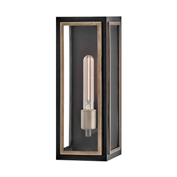 Quintiesse Shaw QN-SHAW-1M-BK Светильник за стена 1x40W/E27 IP44