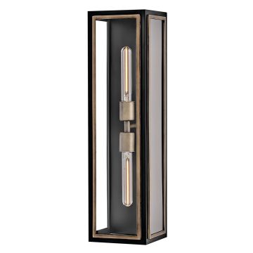 Quintiesse Shaw QN-SHAW-2M-BK Светильник за стена 2x40W/E27 IP44