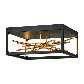Quintiesse STYX QN-STYX-LED-F-BG Таванен светилник 8W/LED Tape 3000k