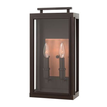 Quintiesse SUTCLIFFE QN-SUTCLIFFE-M-OZ Светильник за стена 2x60W/E14 IP44