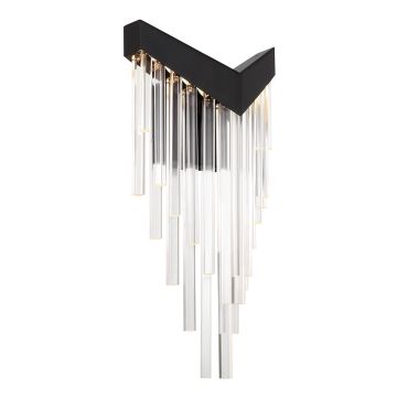Quintiesse Vivien QN-VIVIEN-1W-BK Светильник за стена 1x12W/LED 3000K 330lm IP20