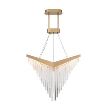 Quintiesse Vivien QN-VIVIEN-P-L-BG Висяща лампа 1x40W/LED 3000K 900lm IP20